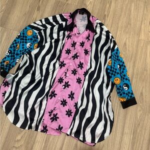 Dressed in Lala Satin TOP ONLY